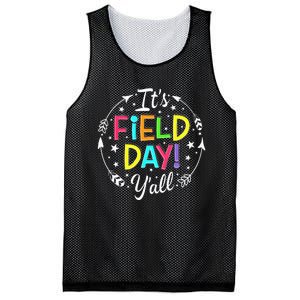 Its Field Day Yall Teacher Student Men Women Boy Girl Kids Mesh Reversible Basketball Jersey Tank