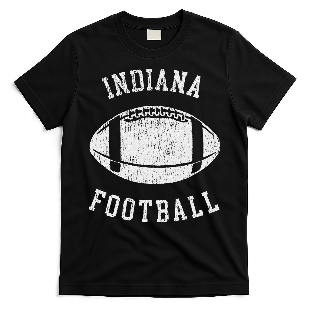 Indiana Football Distressed Vintage 80S Throwback Classic T-Shirt