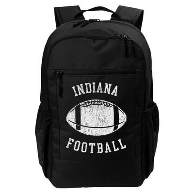 Indiana Football Distressed Vintage 80S Throwback Classic Backpack