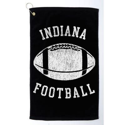 Indiana Football Distressed Vintage 80S Throwback Classic Golf Towel