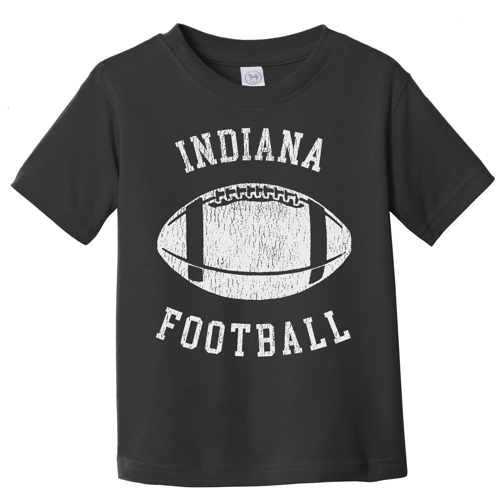 Indiana Football Distressed Vintage 80S Throwback Classic Toddler T-Shirt