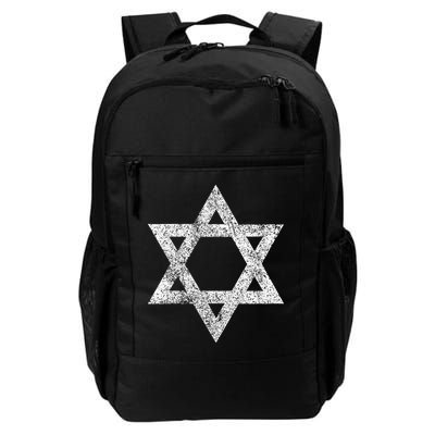 Israel flag distressed Star of David symbol Jewish Israeli  Backpack