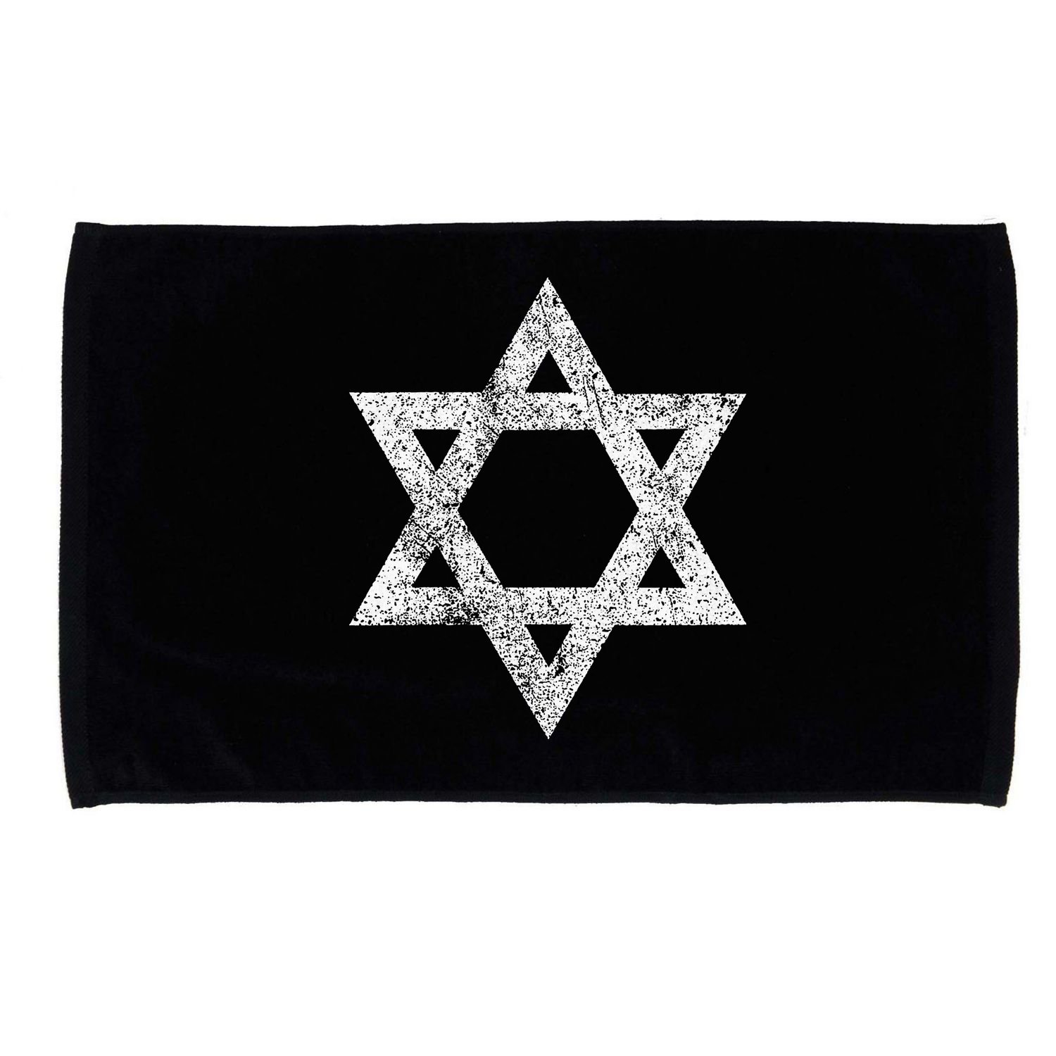 Israel flag distressed Star of David symbol Jewish Israeli  Microfiber Hand Towel