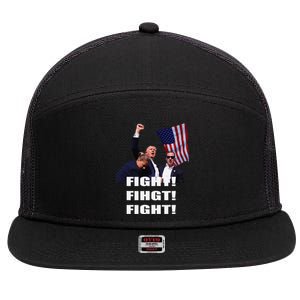 I Fully Endorse President Trump 7 Panel Mesh Trucker Snapback Hat