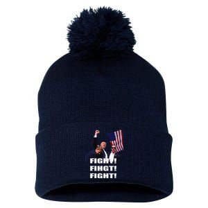 I Fully Endorse President Trump Pom Pom 12in Knit Beanie