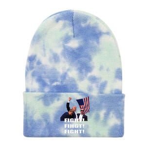 I Fully Endorse President Trump Tie Dye 12in Knit Beanie