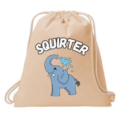 Inappropriate Funny Embarrassing Drawstring Bag