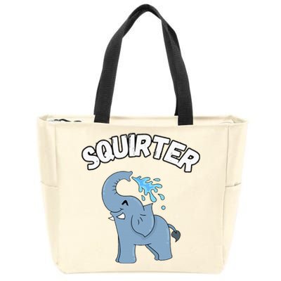 Inappropriate Funny Embarrassing Zip Tote Bag