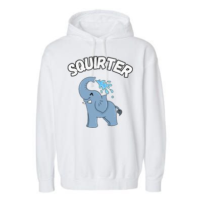 Inappropriate Funny Embarrassing Garment-Dyed Fleece Hoodie