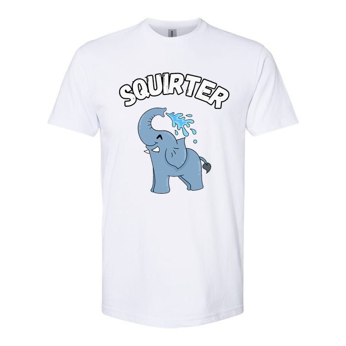 Inappropriate Funny Embarrassing Softstyle CVC T-Shirt