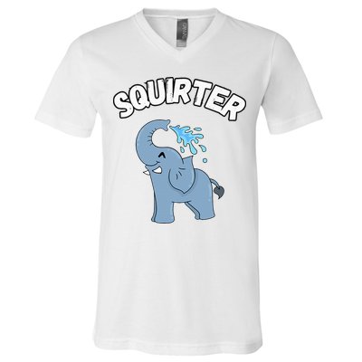 Inappropriate Funny Embarrassing V-Neck T-Shirt