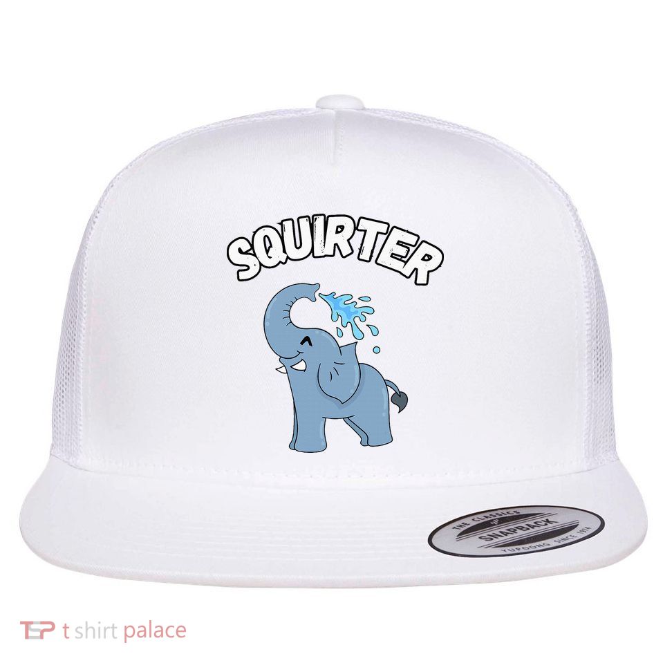 Inappropriate Funny Embarrassing Flatbill Hat