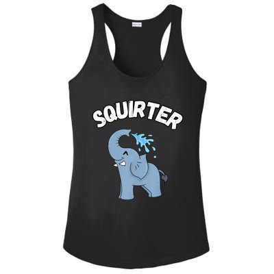 Inappropriate Funny Embarrassing Ladies PosiCharge Competitor Racerback Tank