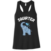 Inappropriate Funny Embarrassing Women's Racerback Tank