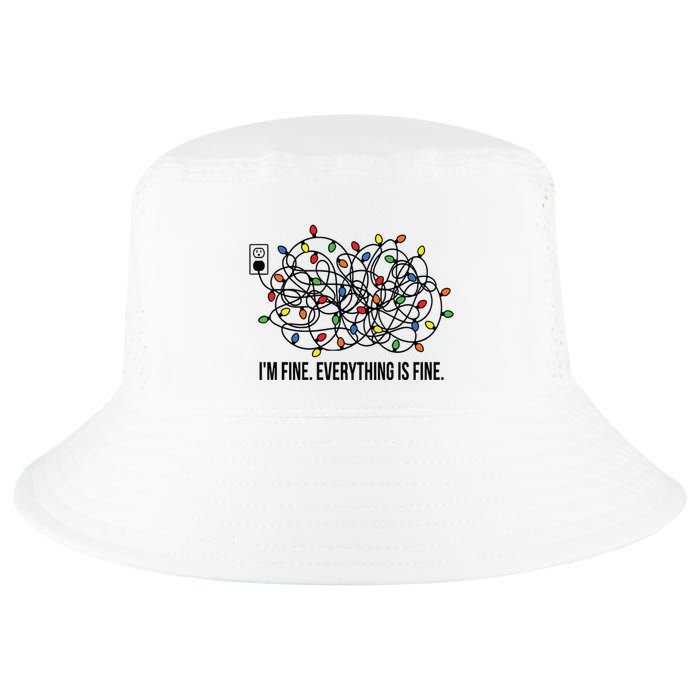 IM Fine. Everything Is Fine. Cool Comfort Performance Bucket Hat