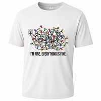 IM Fine. Everything Is Fine. Cooling Performance Crew T-Shirt