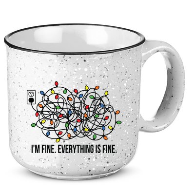 IM Fine. Everything Is Fine. 15oz Campfire Ceramic Mug