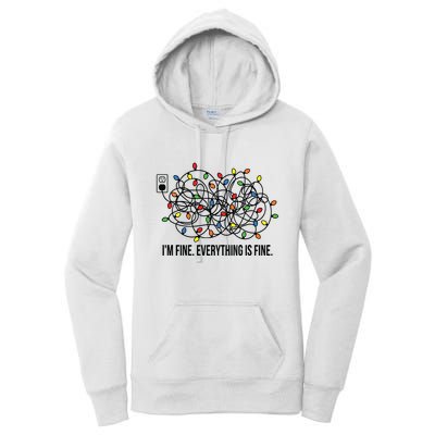 IM Fine. Everything Is Fine. Women's Pullover Hoodie
