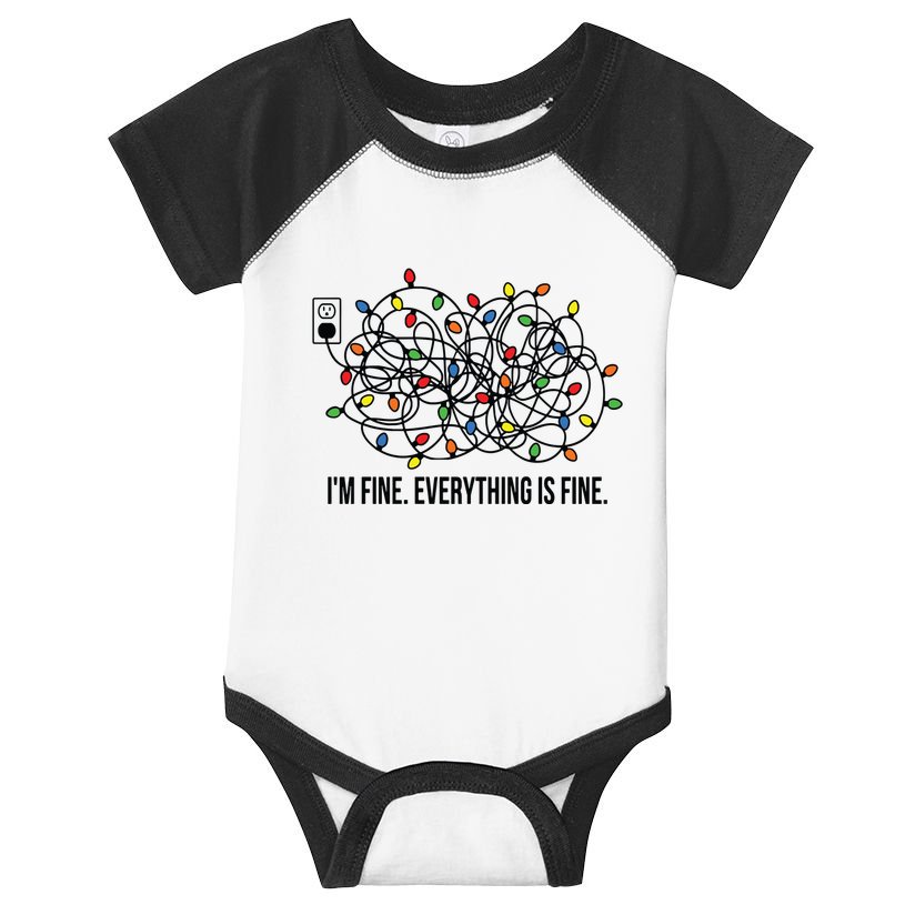 IM Fine. Everything Is Fine. Infant Baby Jersey Bodysuit