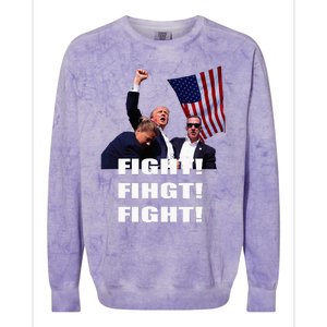 I Fully Endorse President Trump Colorblast Crewneck Sweatshirt