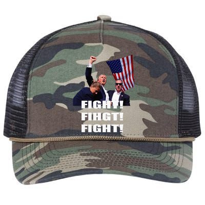 I Fully Endorse President Trump Retro Rope Trucker Hat Cap