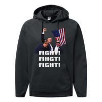 I Fully Endorse President Trump Support Performance Fleece Hoodie