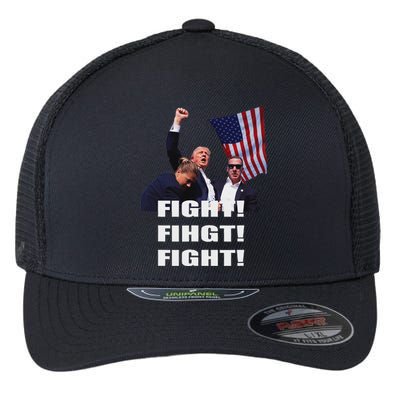 I Fully Endorse President Trump Support Flexfit Unipanel Trucker Cap