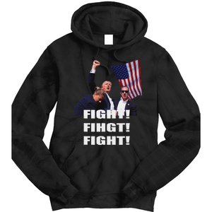 I Fully Endorse President Trump Support Tie Dye Hoodie