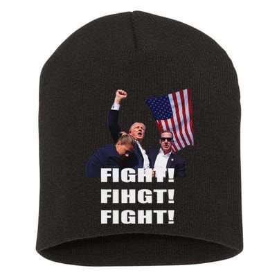 I Fully Endorse President Trump Support Short Acrylic Beanie