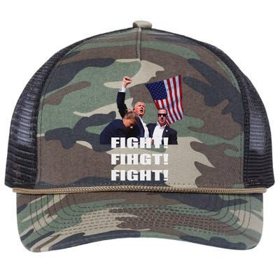 I Fully Endorse President Trump Support Retro Rope Trucker Hat Cap