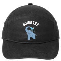 Inappropriate Funny Embarrassing 7-Panel Snapback Hat