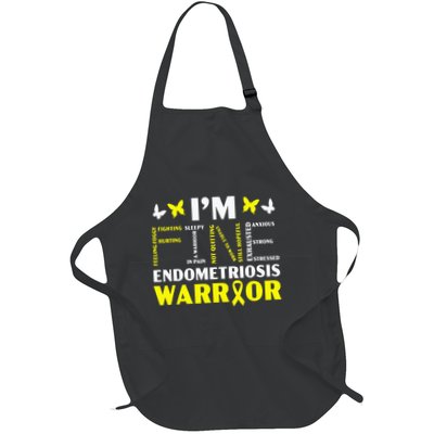 IM Fine Endo Warrior Endometriosis Awareness Apron