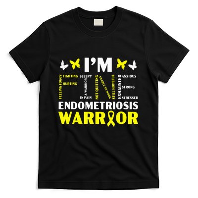 IM Fine Endo Warrior Endometriosis Awareness T-Shirt