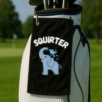 Inappropriate Funny Embarrassing Golf Towel