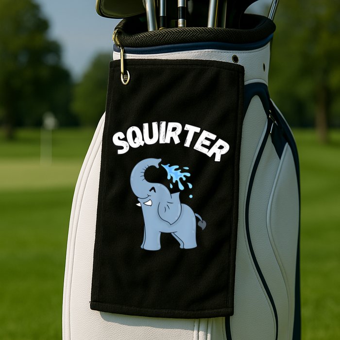 Inappropriate Funny Embarrassing Golf Towel