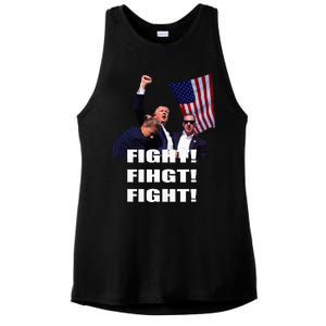 I Fully Endorse President Trump Ladies PosiCharge Tri-Blend Wicking Tank