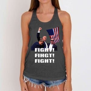 I Fully Endorse President Trump Women's Knotted Racerback Tank