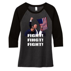 I Fully Endorse President Trump Women's Tri-Blend 3/4-Sleeve Raglan Shirt