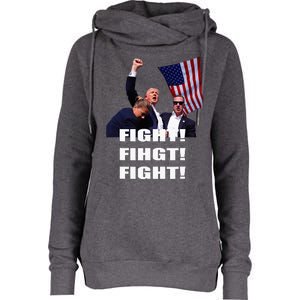 I Fully Endorse President Trump Womens Funnel Neck Pullover Hood