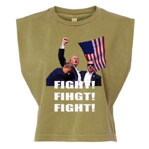 I Fully Endorse President Trump Garment-Dyed Women's Muscle Tee