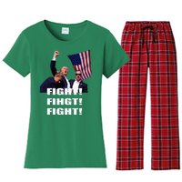 I Fully Endorse President Trump Women's Flannel Pajama Set