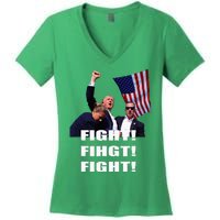 I Fully Endorse President Trump Women's V-Neck T-Shirt