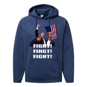 I Fully Endorse President Trump Performance Fleece Hoodie