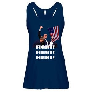 I Fully Endorse President Trump Ladies Essential Flowy Tank