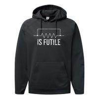 Is Futile Electrician Tools Wireman Wiring Mechanic Performance Fleece Hoodie