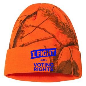 I Fight For Voting Rights Kati Licensed 12" Camo Beanie