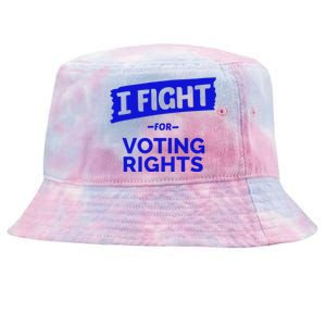 I Fight For Voting Rights Tie-Dyed Bucket Hat