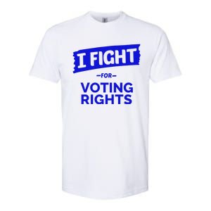 I Fight For Voting Rights Softstyle CVC T-Shirt