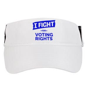 I Fight For Voting Rights Adult Drive Performance Visor