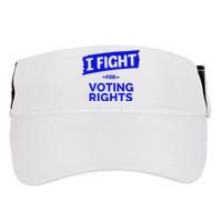 I Fight For Voting Rights Adult Drive Performance Visor